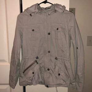 YMI tan utility jacket